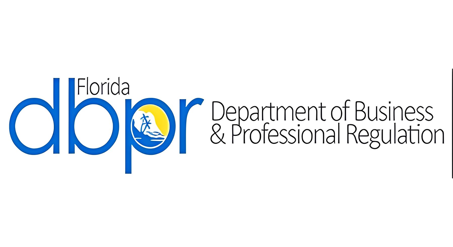 Florida DBPR logo and text.
