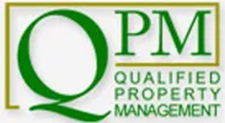 QPM logo, Qualified Property Management text.